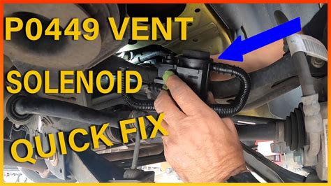 p0449 chevrolet silverado|gm p0449 code quick fix.